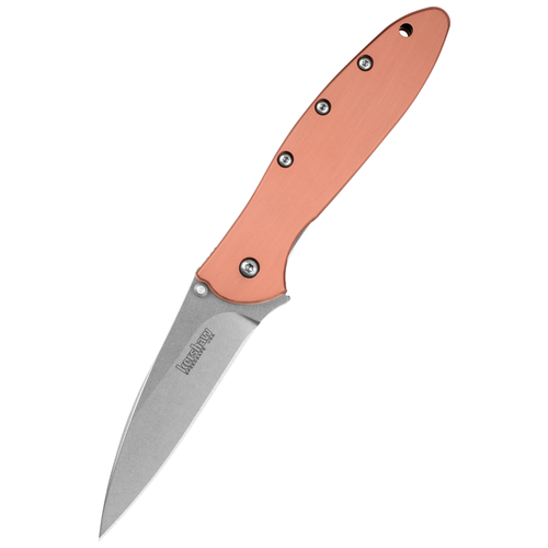 нож kershaw 1660gblublk leek Нож складной kershaw Leek 1660CU copper