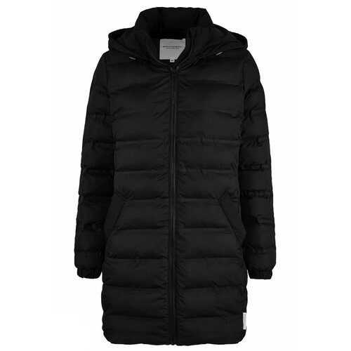фото  куртка broadway, демисезон/зима, силуэт прямой, размер xl, черный