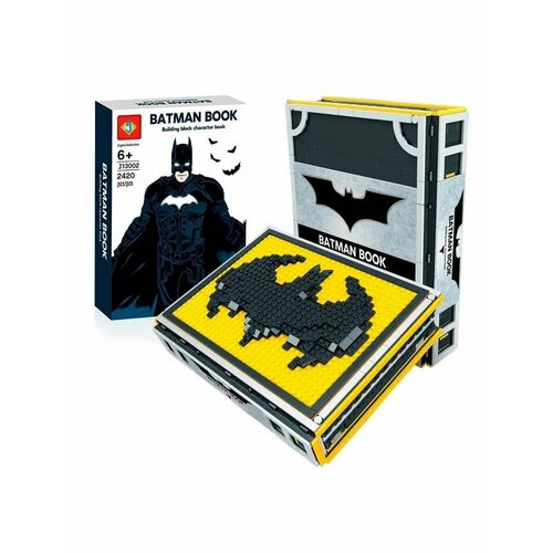 Конструктор ДС Супергерои J 13002 - Книга Бэтмена конструктор lego dc comics бэтмен ликвидация глаза брата 76111