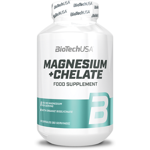 Magnesium + Chelate капс., 80 г, 60 шт.