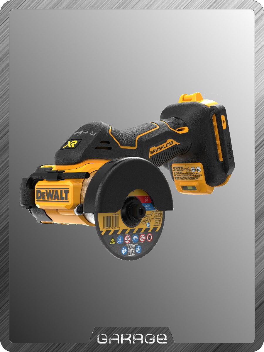 Аккумуляторная угловая шлифовальная машина DeWalt DCS438N - фото №5