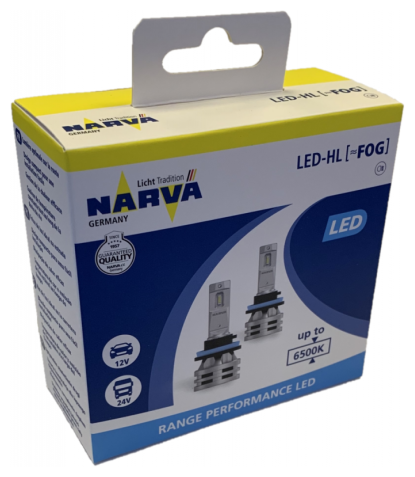 NARVA Лампа светодиодная NARVA RANGE PERFORMANCE LED H11 18036