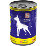 ВитЭнималс консервы для собак Ягненок с рисом 750г (750г) - изображение