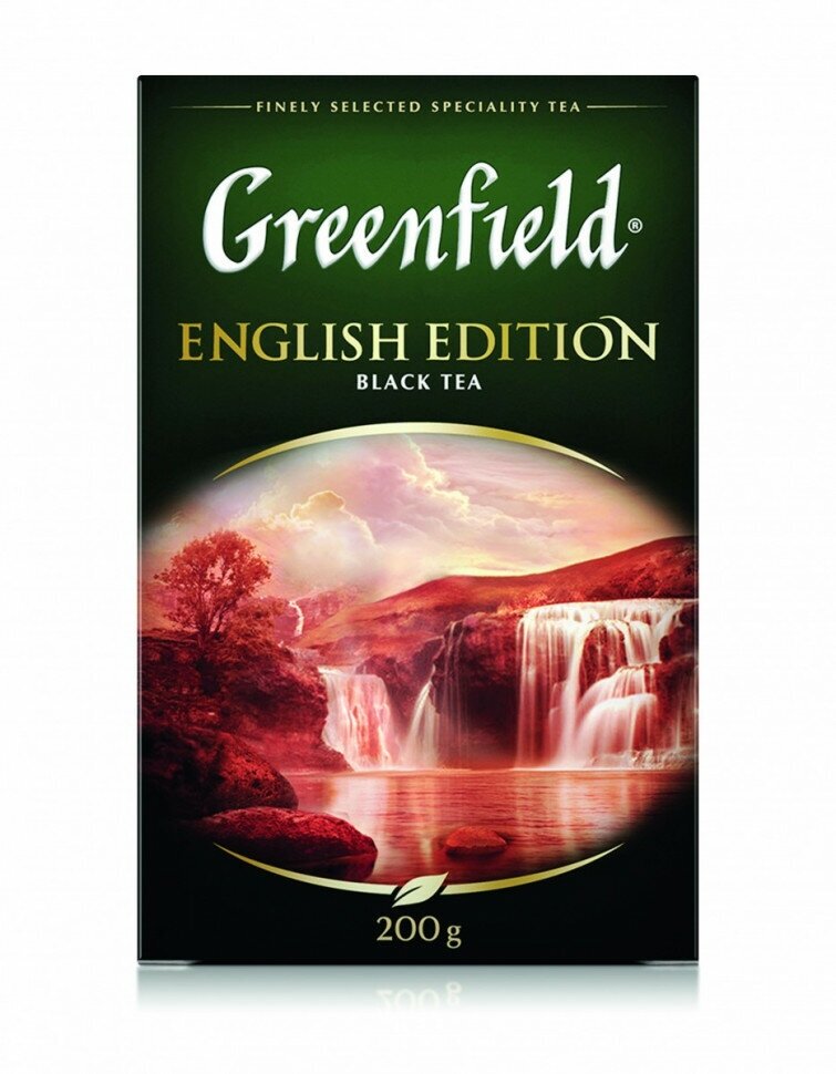 Чай черный листовой Greenfield English Edition (Гринфилд Инглиш Эдишн), 200 г