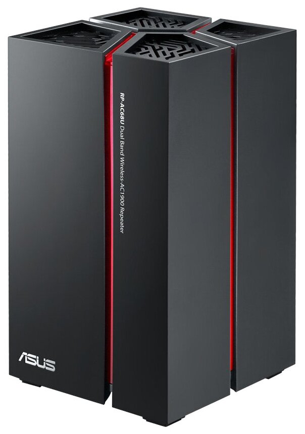 Wi-Fi роутер ASUS RP-AC68U, черный