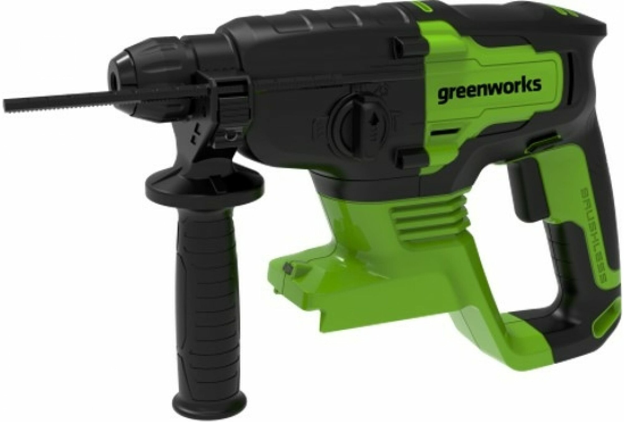 Аккумуляторный перфоратор Greenworks GD24SDS2 24V 2 Ач (3803007SA)