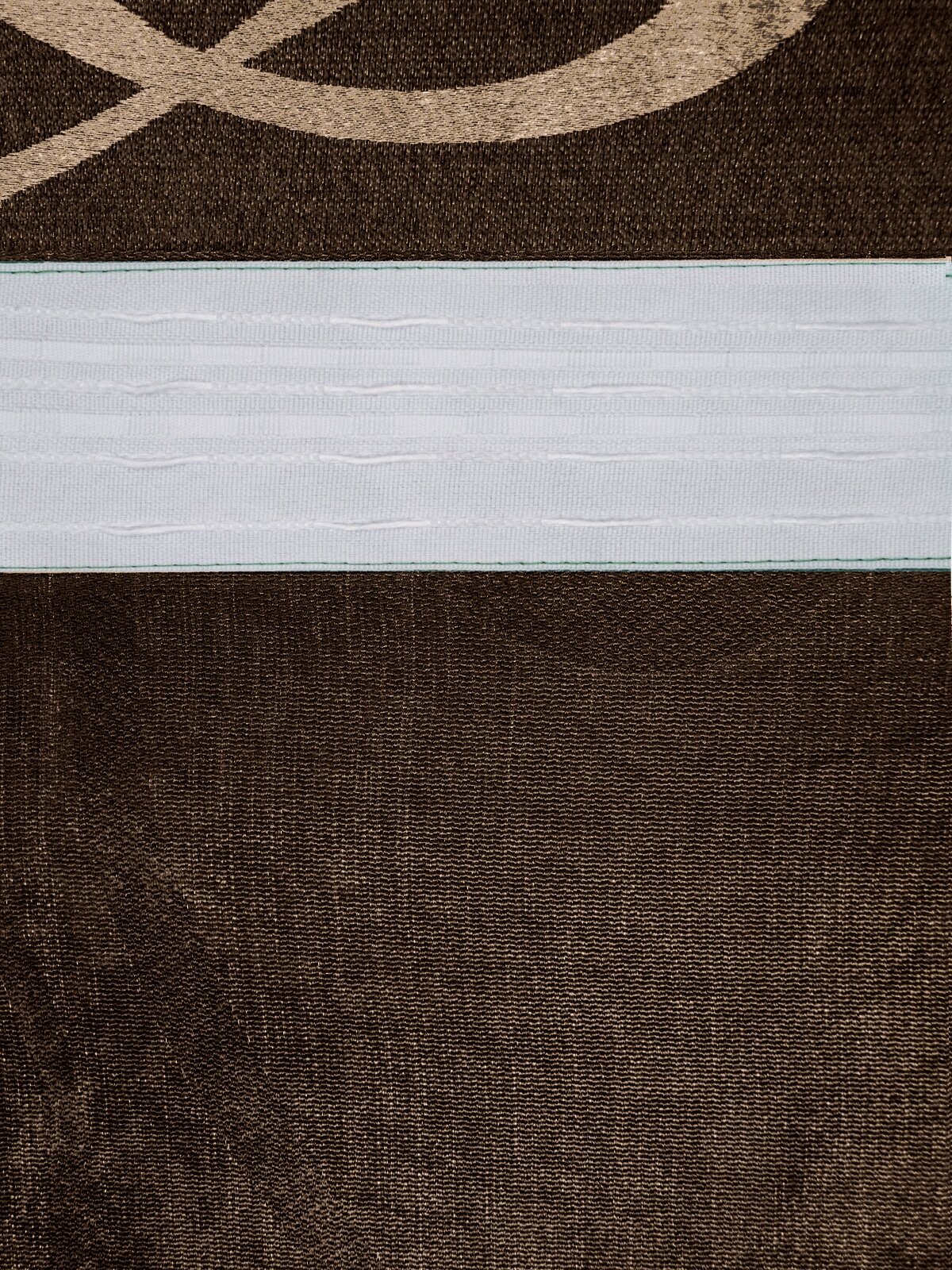 Шторы рогожка блэкаут 150x270 - 2 шт золотисто - коричневый - фотография № 8