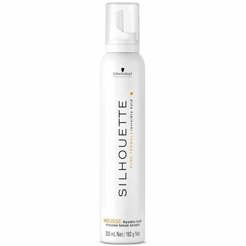 Schwarzkopf Silhouette Flexible Hold Mousse - Безупречный мусс для волос мягкой фиксации 200 мл мусс для укладки волос epica professional medium hold styling mousse 250 мл