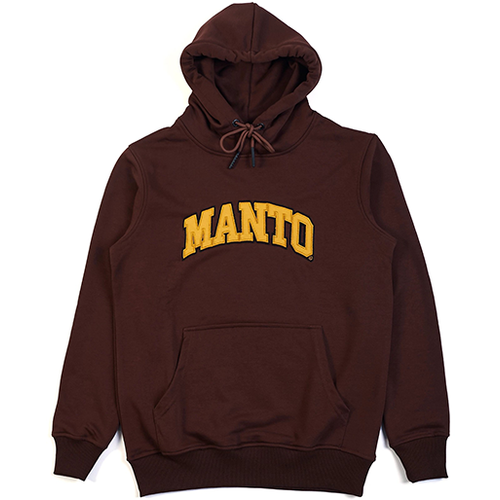 Худи спортивное Manto, размер XL, коричневый толстовка manto размер m коричневый