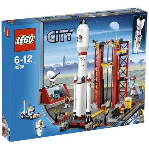 LEGO City 3368 Космодром, 494 дет. конструктор lego city 3368 космодром 494 дет