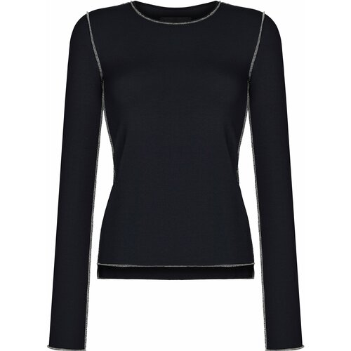 фото Лонгслив latrika, размер l, черный