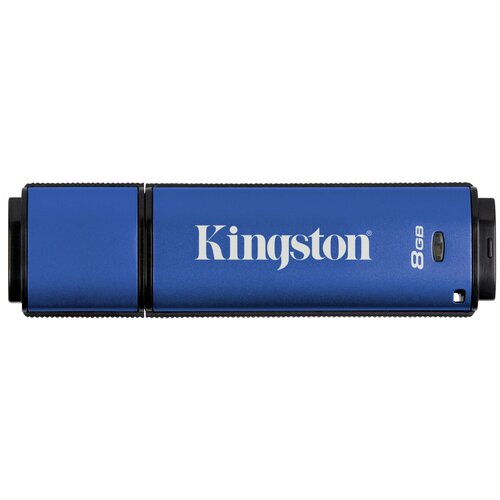 Флеш-накопитель 4Gb Kingston DTVP30 , USB 3.0, пластик, синий