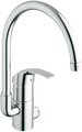 Смеситель для кухни (мойки) Grohe Eurosmart 33490001,  рычажный