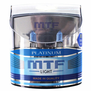 Лампа галогеновая "MTF Light" Platinium H1, 12В, 55Вт, 1550 лм, 3800К /6/60