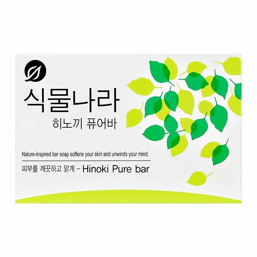 фото Мыло SHINGMULNARA Hinoki Pure bar 100 г