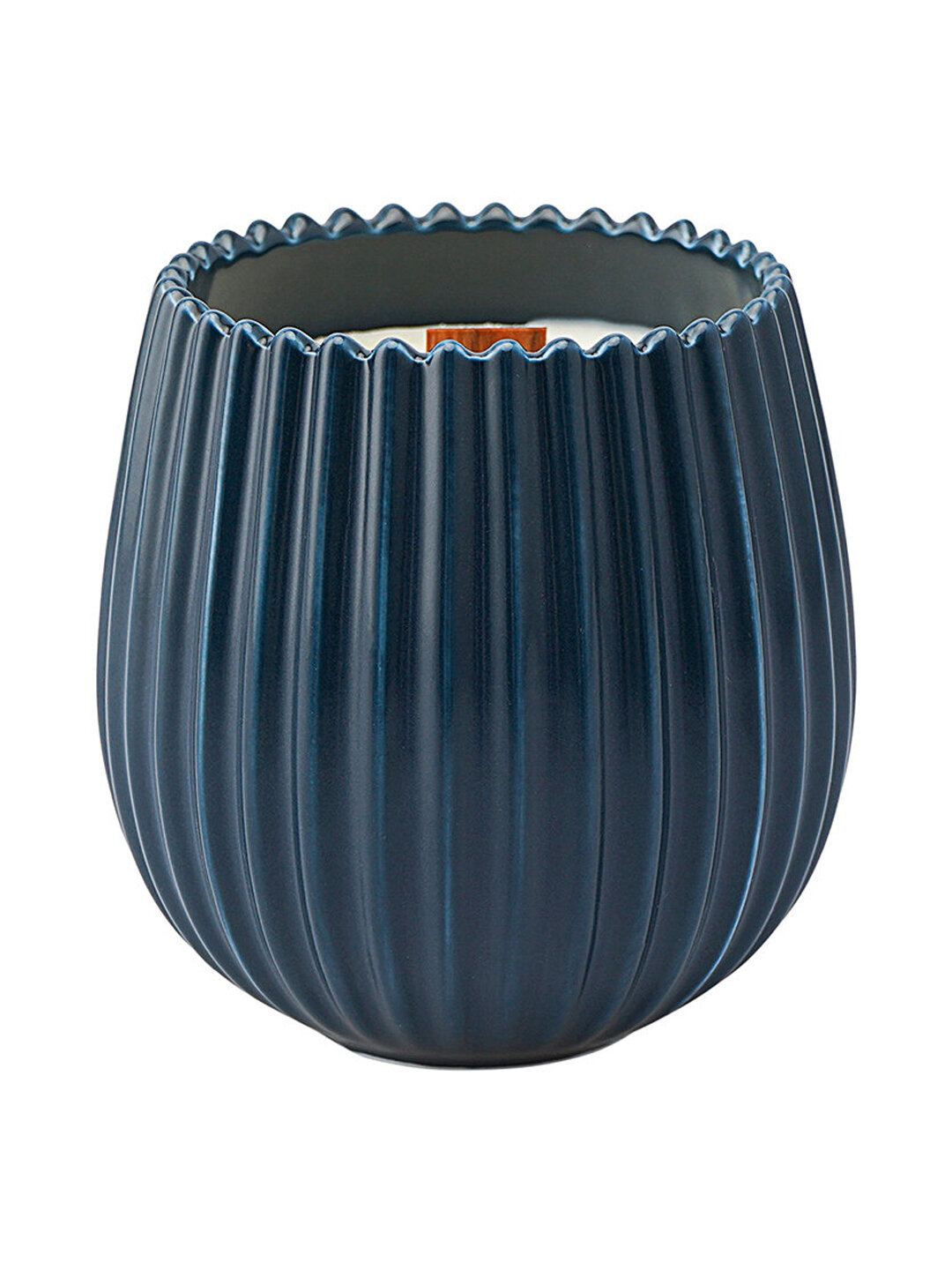 Свеча ароматическая с деревянным фитилём Musk, Rose & Cedarwood из коллекции Edge бежевый 60 ч Tkano TK23-ARO0044