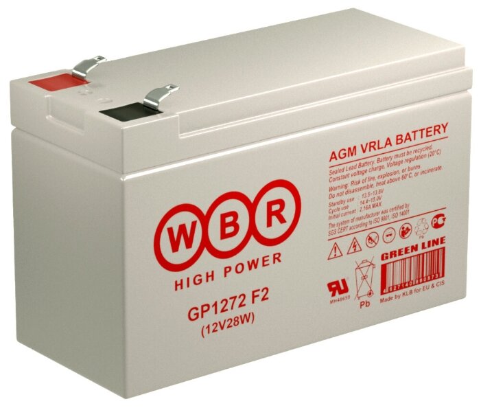 Аккумулятор для ИБП UPS GP 1272 WBR