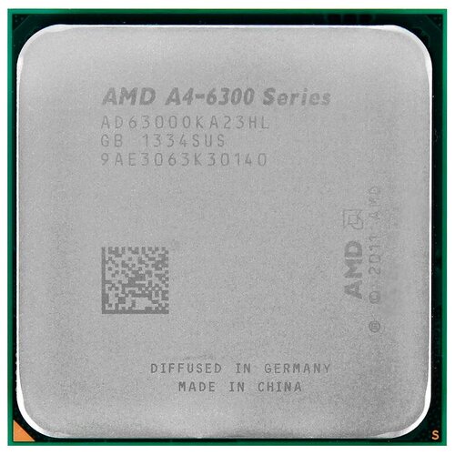 Процессор AMD A4-6300 FM2, 2 x 3700 МГц, OEM процессор amd a8 6600k richland fm2 4 x 3900 мгц oem