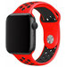 ОЕМ, Спортивный ремешок для Apple Watch 42/44мм, арт.011840, красный/черный
