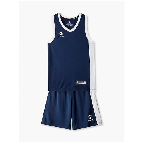 Детская баскетбольная форма KELME Basketball set KIDS красная, размер 130