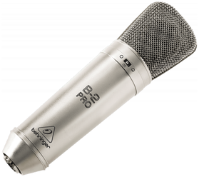 Микрофон BEHRINGER B-2 PRO, серебристый