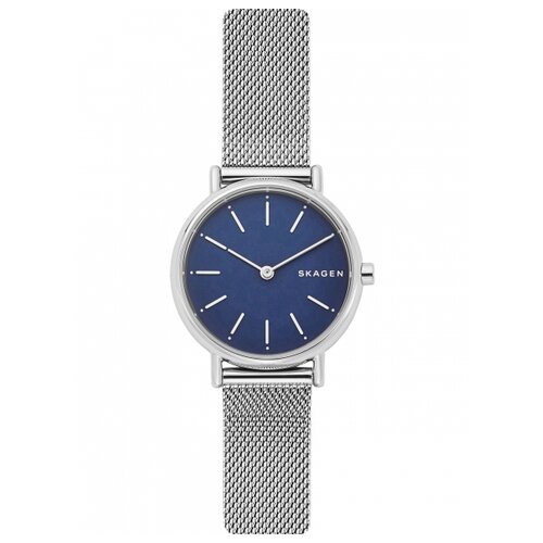 Наручные часы SKAGEN Signatur SKW2759, синий, серебряный