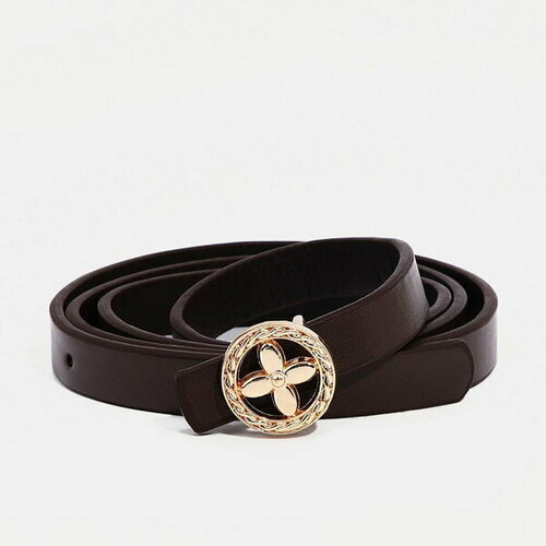 фото Ремень сима-ленд, размер 110, коричневый сима-лэнд