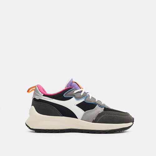 фото Кроссовки diadora jolly suede mesh, размер 4.5us, черный