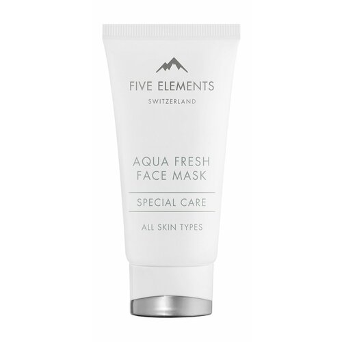 FIVE ELEMENTS Aqua Fresh Face Mask Маска для всех типов кожи лица увлажняющая освежающая, 50 мл