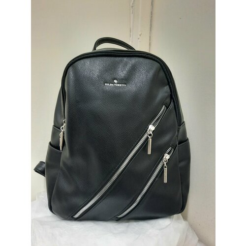 фото Рюкзак gilda tohetti 63093tg, искусственная кожа, черный