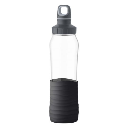 фото Бутылка для воды emsa n3100 0.7 стекло черный