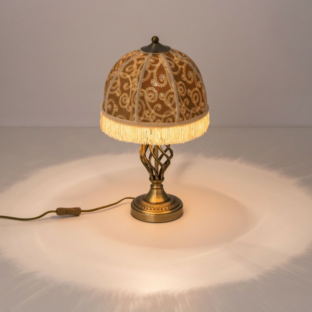 Настольная лампа с абажуром Citilux Базель CL407805 - фото №8
