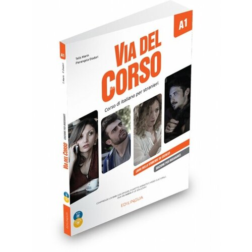 Via del Corso: Libro del professore + 2 CD audio + DVD video. Livelli A1