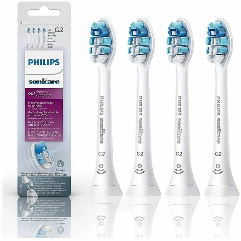 Насадка для зубных щеток Philips Sonicare HX9034/65 (4 шт) для улучшения состояния дёсен
