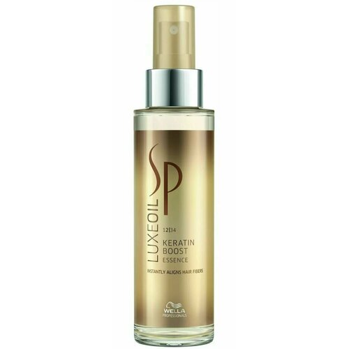Wella SP Luxe Oil Keratin Boost Essence - Эссенция для восстановления кератина 100 мл несмываемый уход lisap питательный крем для волос мгновенного действия
