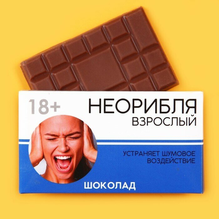 Молочный шоколад Взрослый, 27 г. - фотография № 1
