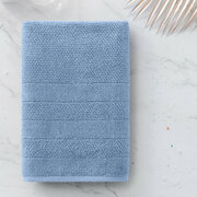 Полотенце махровое банное для ванны Verossa махровое 50х90 500Г/М2 Milano Цвет Пудрово-голубой, хлопок 100%