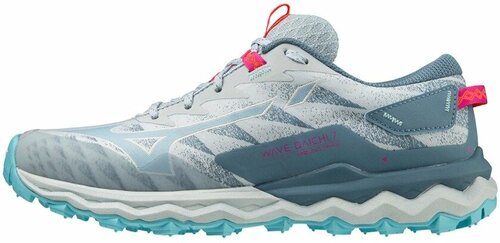 Кроссовки Mizuno, беговые, размер 8 UK, голубой