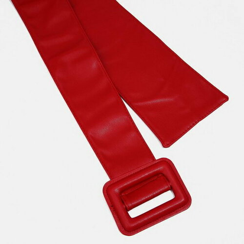фото Ремень сима-ленд, размер 100, красный