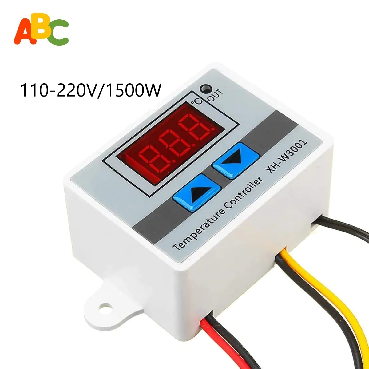 Цифровой регулятор температуры ABC 110-220V/1500W XH-W3001 (X-CX01188B)