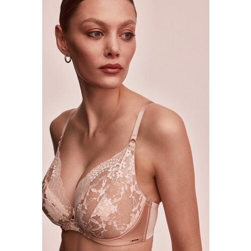 фото Бюстгальтер alles, размер 75f, бежевый