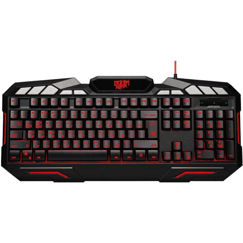 Клавиатура проводная Defender Doom Keeper GK-100DL мембранная 15 м цвет чёрный 151700₽