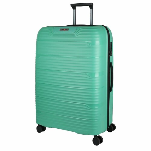 Чемодан Eberhart, 100 л, размер L, зеленый чемодан eberhart 65 л зеленый