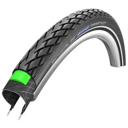 фото Велопокрышка schwalbe marathon greenguard perf.twinskin 50-559,26х2.0 b/b+rt hs420 ec 67epi 34b