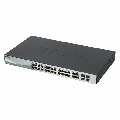 Коммутатор D-Link DGS-1210-28P/F, управляемый