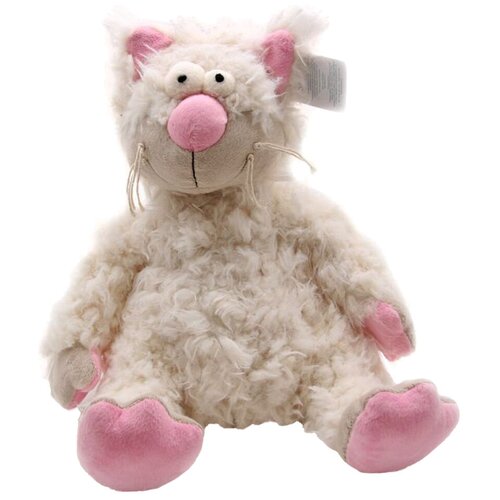 Мягкая игрушка Jackie Chinoco Кошечка Миа, 30 см, белый