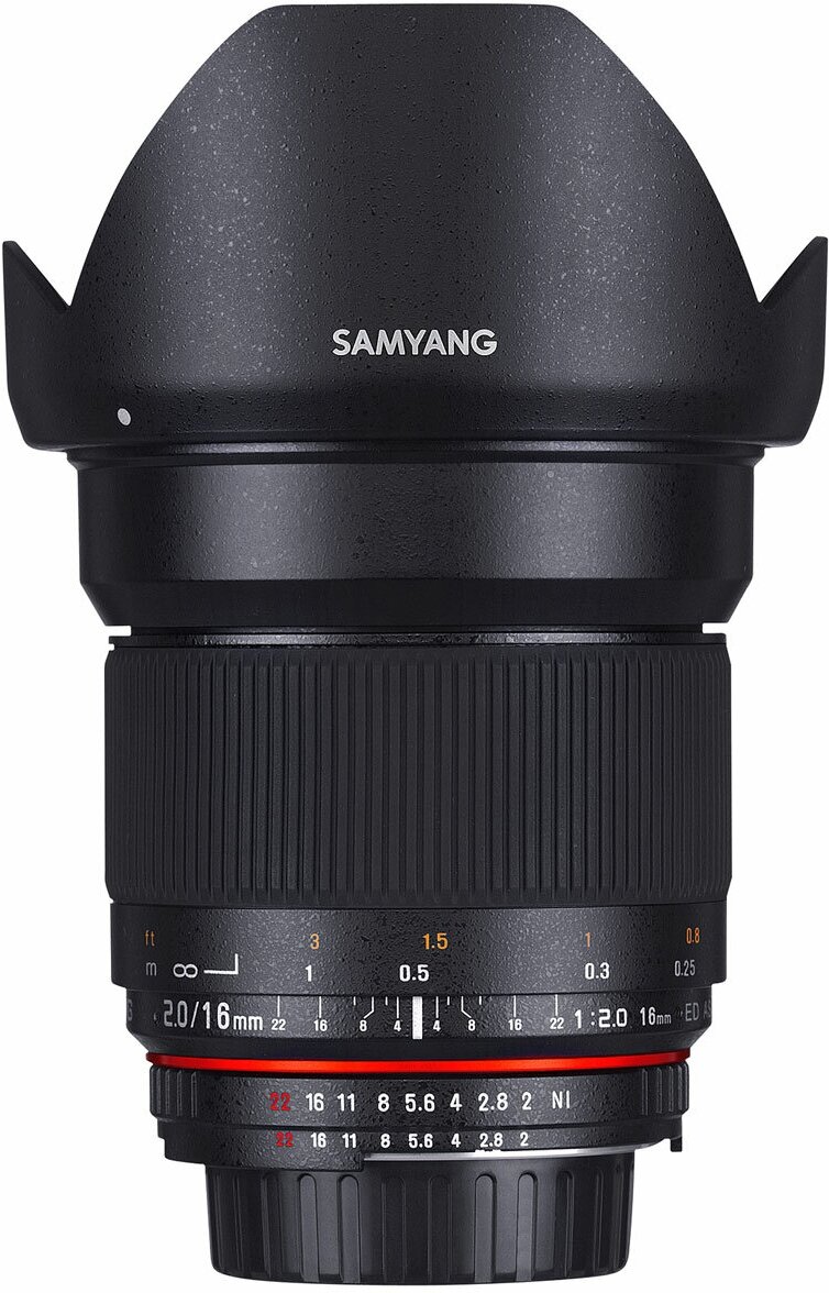 Объектив Samyang 16mm f/20 ED AS UMC CS Sony E