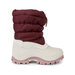 Сноубутсы GUSTI для девочек, водонепроницаемые, защита от попадания снега, размер 33, белый, красный