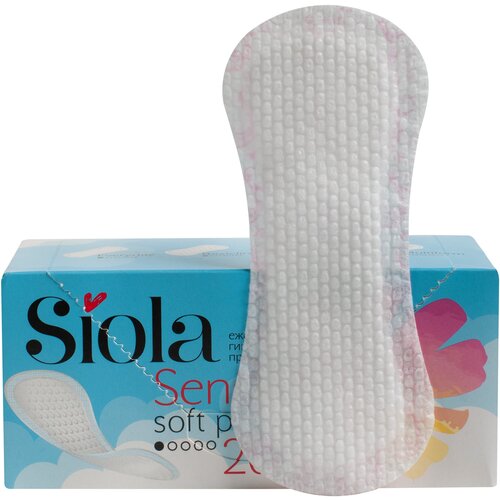 SIOLA Sensitive Прокладки ежедневные Рanty Soft, 20 шт siola basic line прокладки ежедневные рanty soft 20 шт