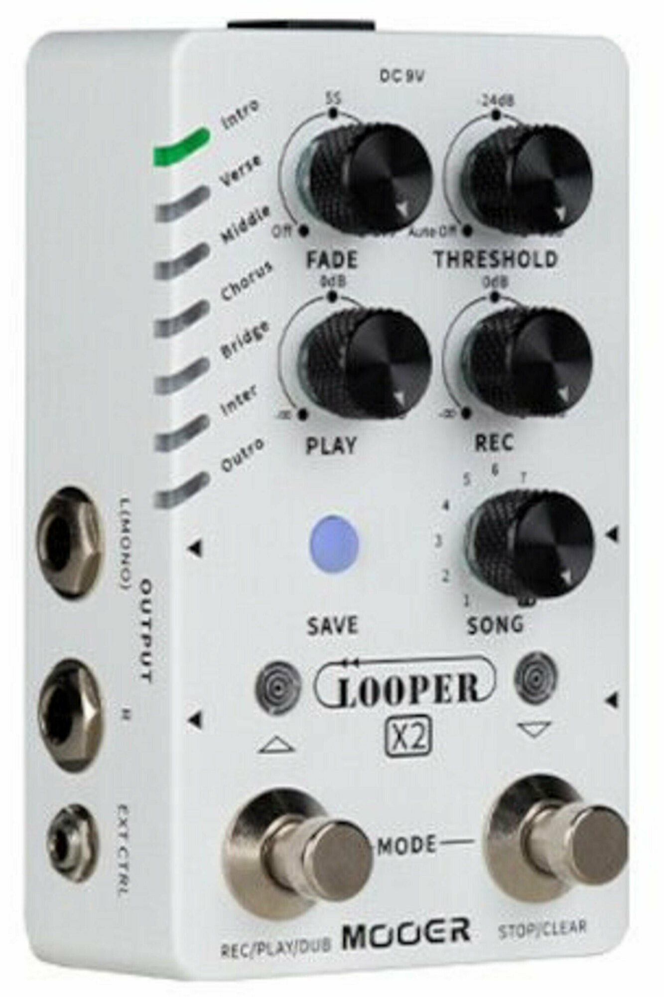 Mooer Looper X2 Педаль лупер